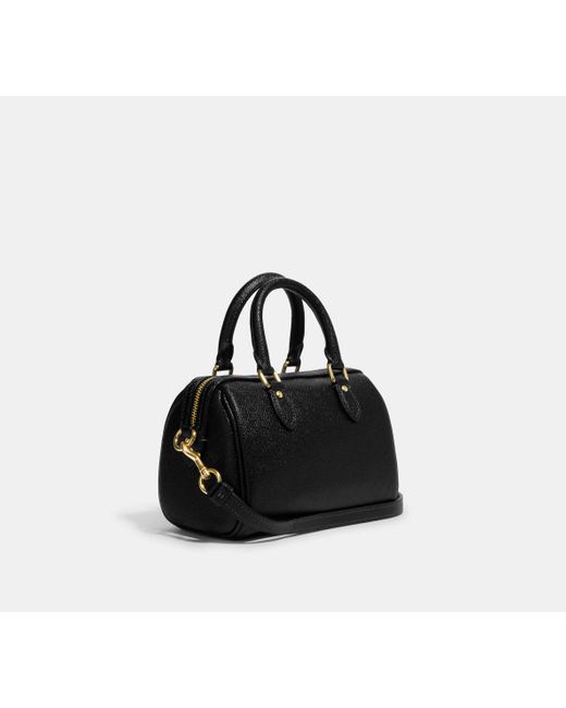 COACH Mini Rowan Crossbody in Black Lyst UK