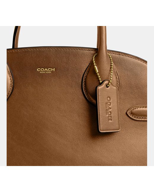 COACH Black Soft Empire Carryall Bag 40