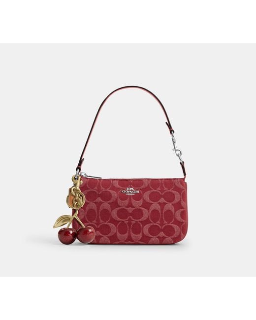 COACH Red Nolita 19