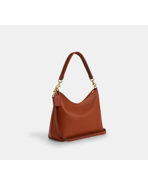 COACH Brown Laurel Shoulder Bag