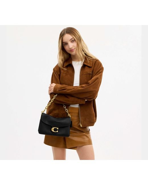 COACH Black Tabby Chain Bag