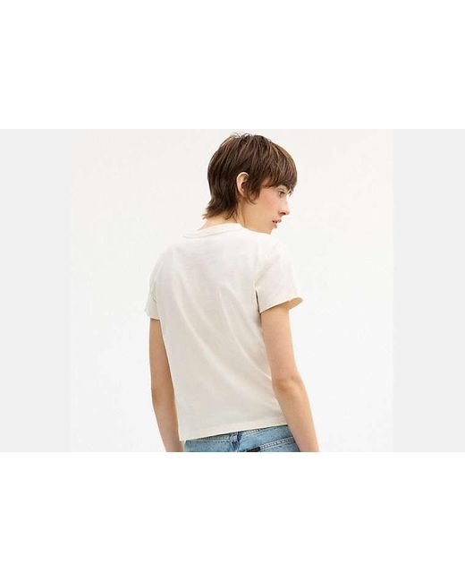 COACH Black Teddy Stuffie T-Shirt