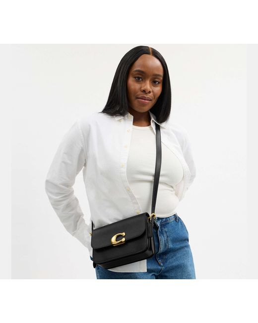 COACH Black Sage Shoulder Bag