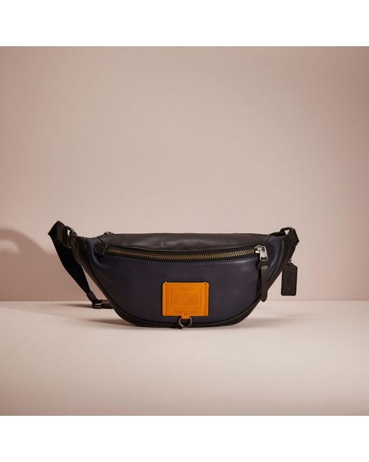 COACH Multicolor Restored Rivington Belt Bag In Colorblock for men