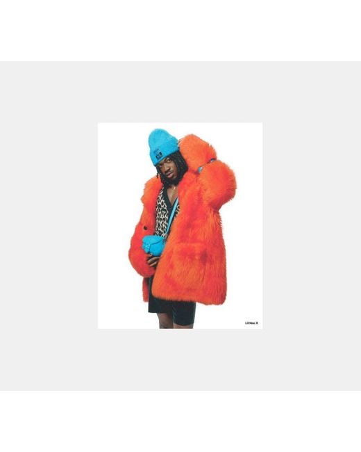 COACH Red The Lil Nas X Drop Pop Color Coat