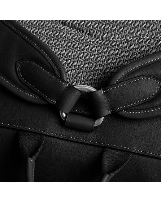 COACH Black Hitch Backpack for men