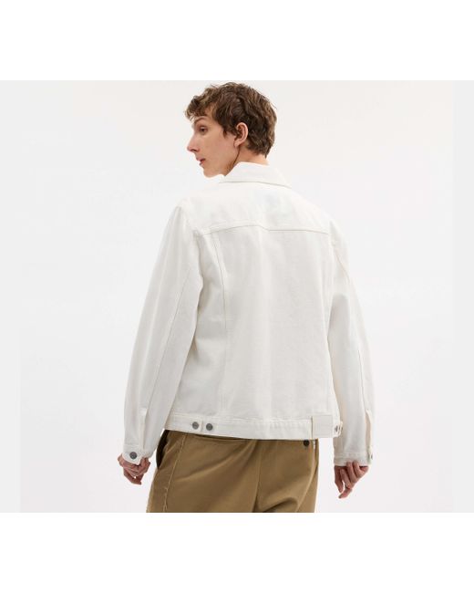 COACH Black Trucker Jacket for men