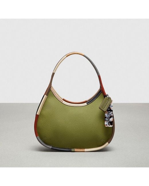 COACH Ergo Bag In Upcrafted Leather With Colorful Binding in Green | Lyst