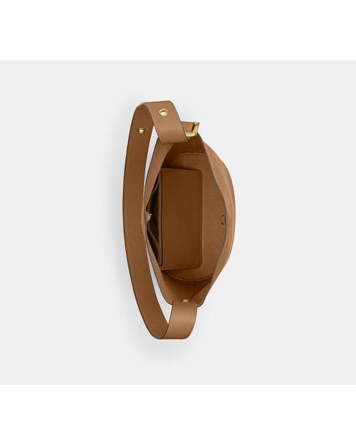 COACH Black Bleecker Bucket Bag