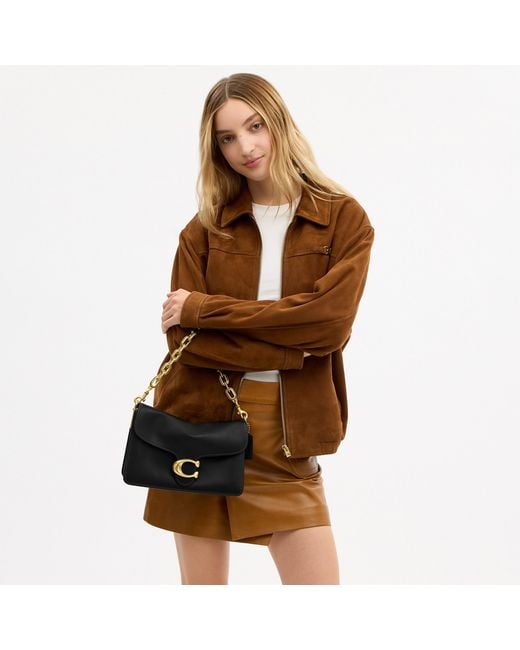 COACH Black Tabby Chain Bag