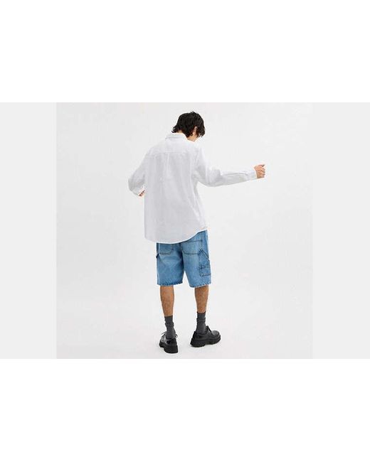 Chemise À Manches Longues COACH pour homme en coloris White