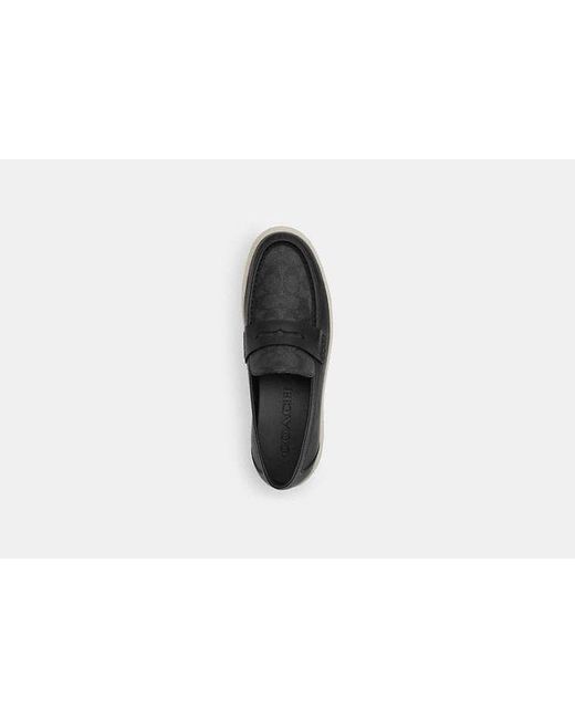 Mocassin Hybride En Toile Exclusive COACH pour homme en coloris Black