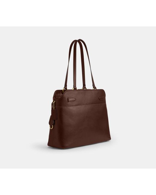 COACH Brown Easton Tote Bag