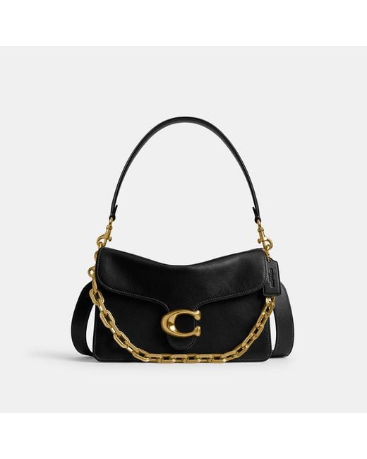 COACH Black Tabby Chain Bag