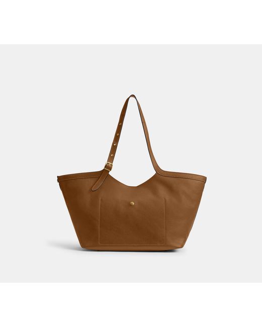 COACH Black Gramercy Tote Bag