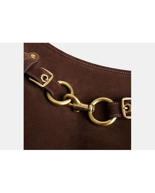 COACH Black Belted Ergo Shoulder Bag