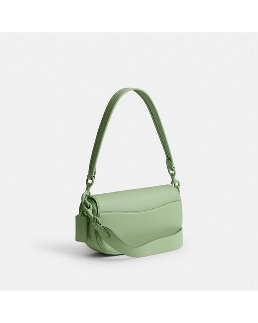 COACH Green Emmy Saddle Bag 23