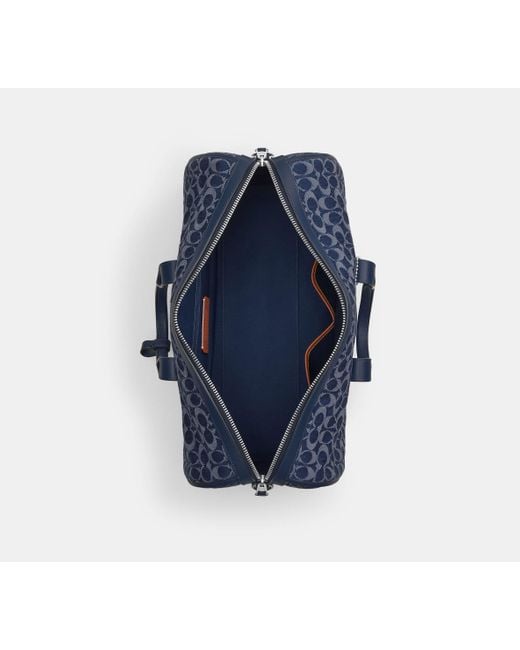 COACH Blue Gotham Duffle Bag 45 for men