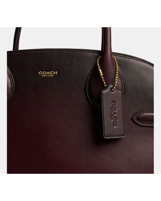 COACH Black Soft Empire Carryall Bag 40