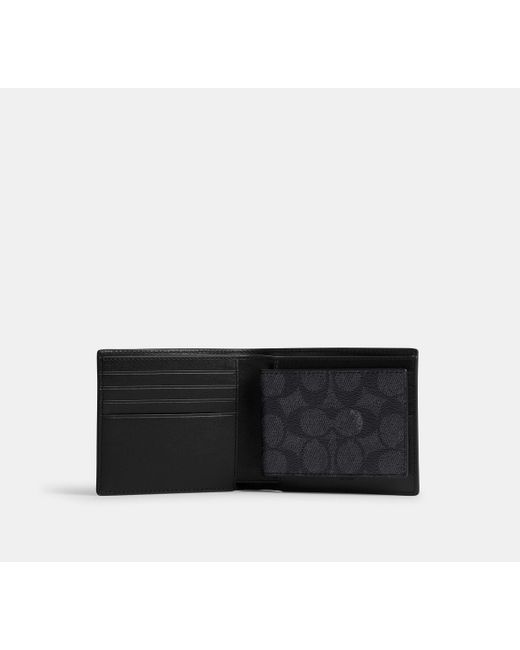 COACH 3-in-1-Portemonnaie in Black für Herren