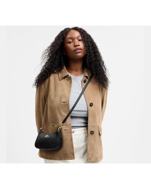 Mini Borsa A Tracolla Teri di COACH in Black