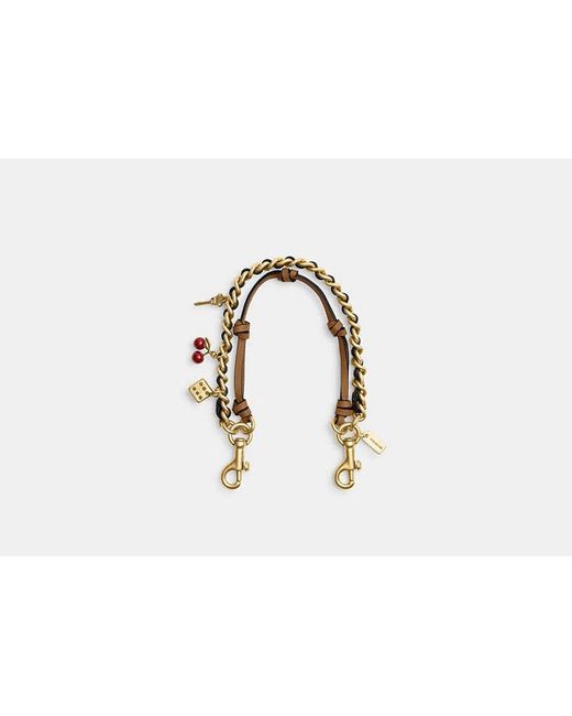 COACH Black Swag Bag Charm