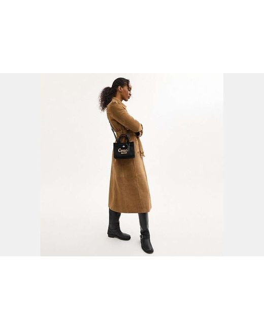 COACH Black Cargo Tote Bag 20