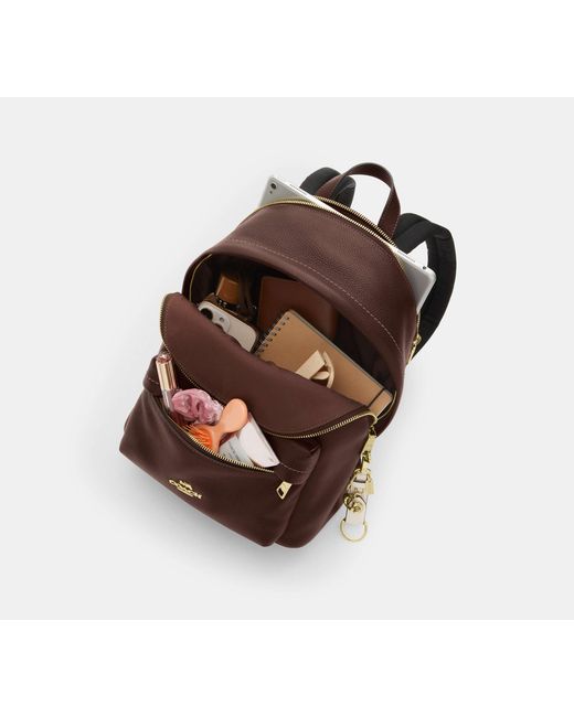 COACH Brown Taylor Small Backpack