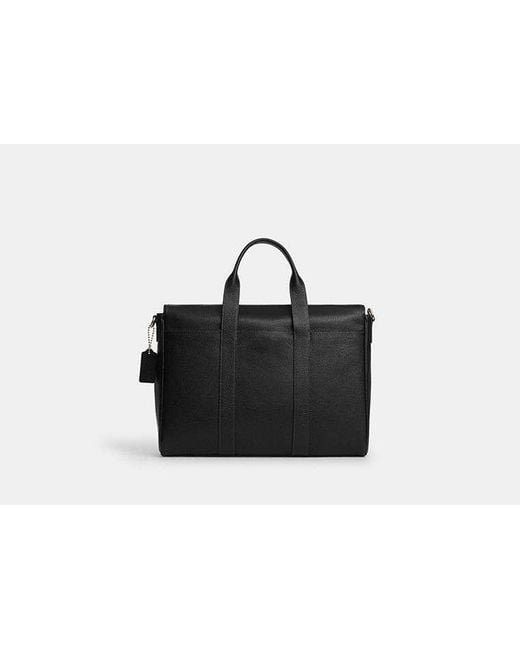 COACH Black Sullivan Portfolio Brief for men
