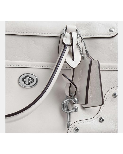 COACH Black Rhyder Satchel Bag 24