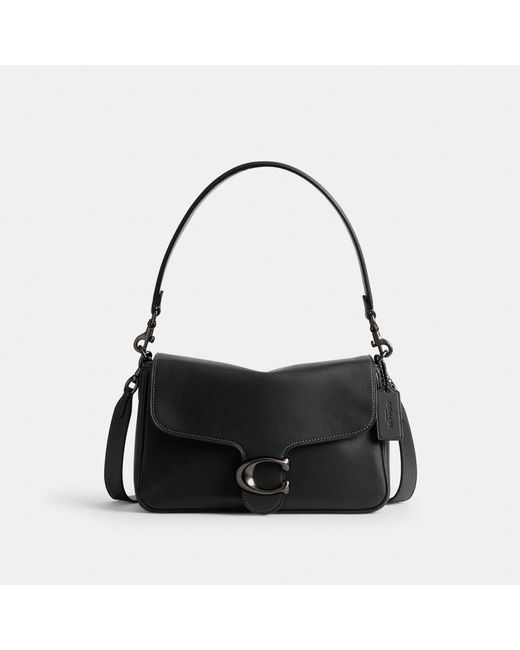 COACH Black Soft Tabby Shoulder Bag