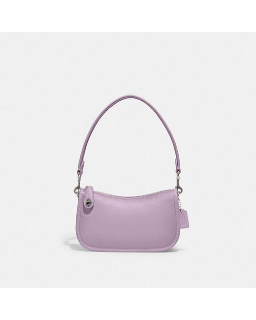 COACH Purple Swinger Bag 20