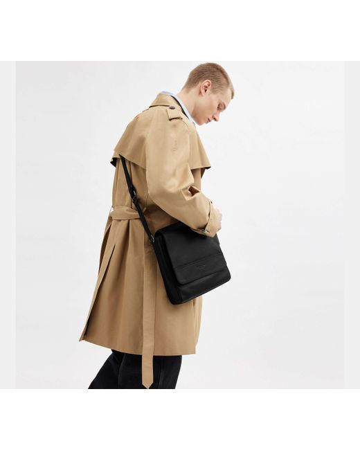 Bolso con bandolera COACH de hombre de color Black