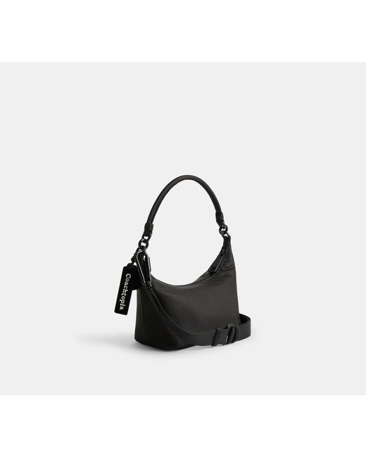 COACH Black Topia Loop Shoulder Bag