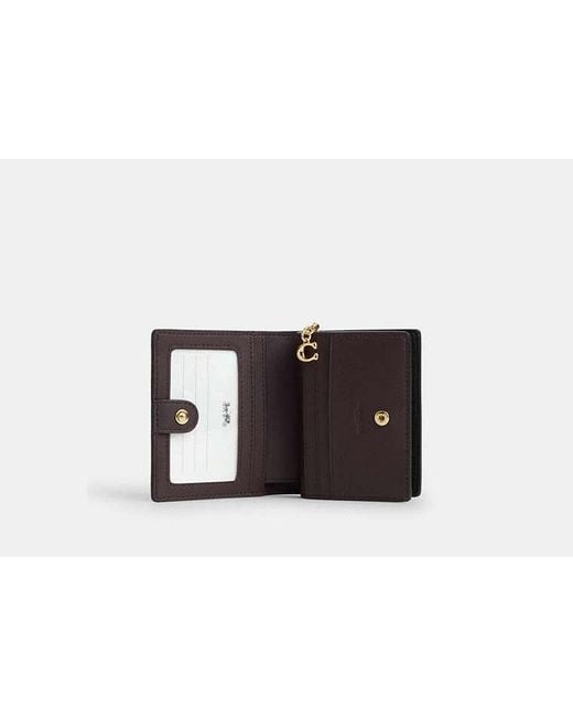 COACH Black Snap Wallet