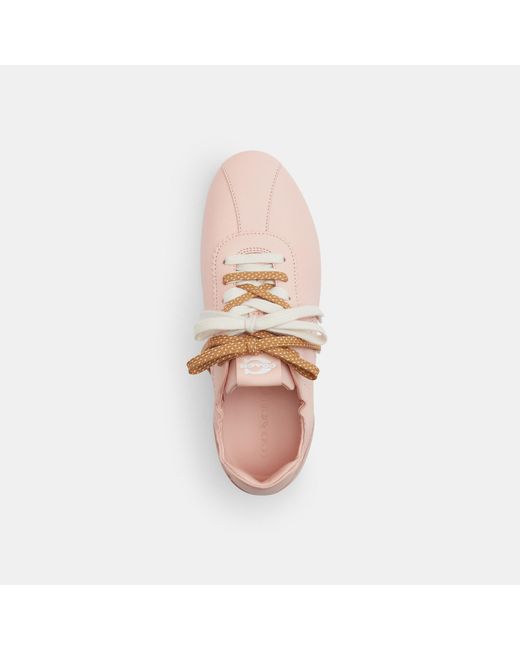 COACH Pink Soft Sneaker