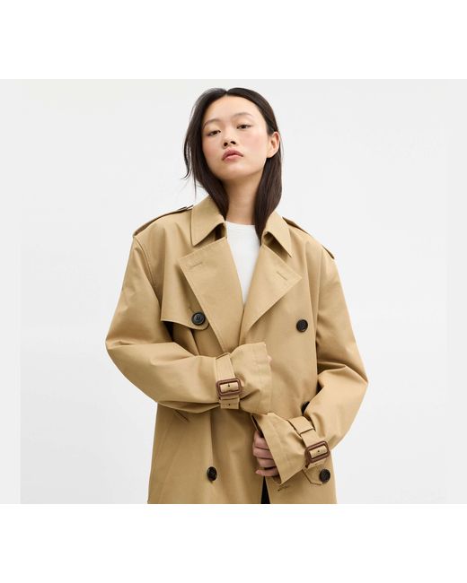 COACH Natural Trench Coat