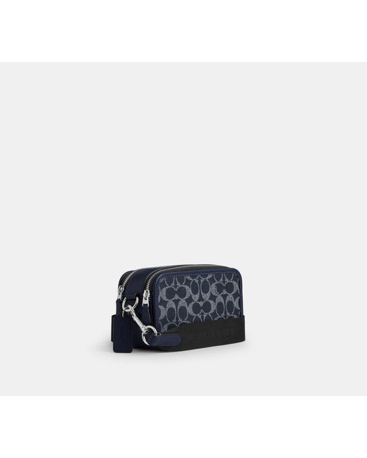 COACH Black Wyatt Crossbody Bag for men