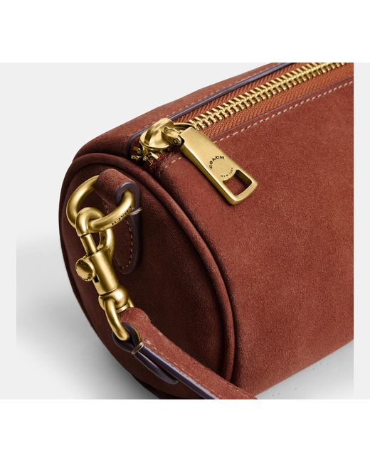 COACH Black Barrel Bag