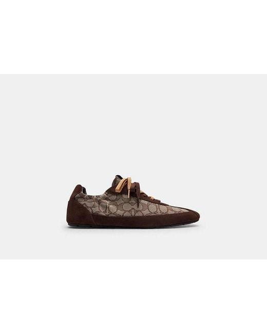 COACH Black Soft Sneaker for men