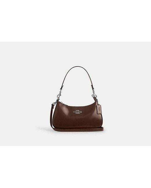 Sac À Porté-Épaule Teri COACH en coloris Brown