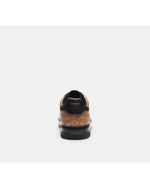 COACH Black High Line Sneaker for men