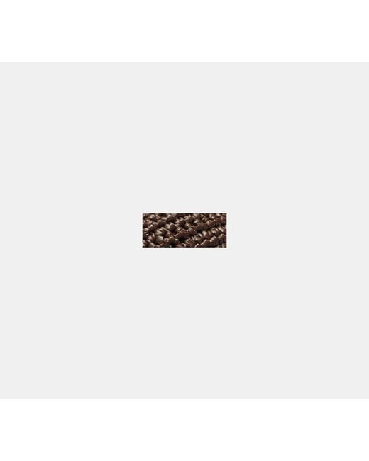 COACH Black Brynn Raffia Sandal