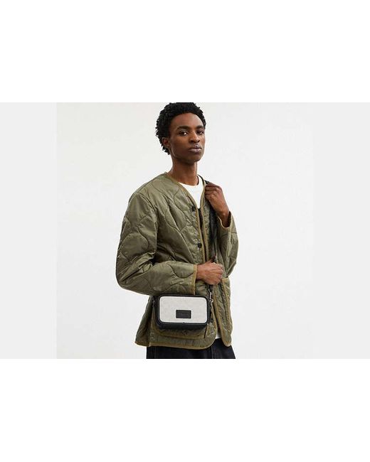 COACH Black Wyatt Crossbody Bag for men