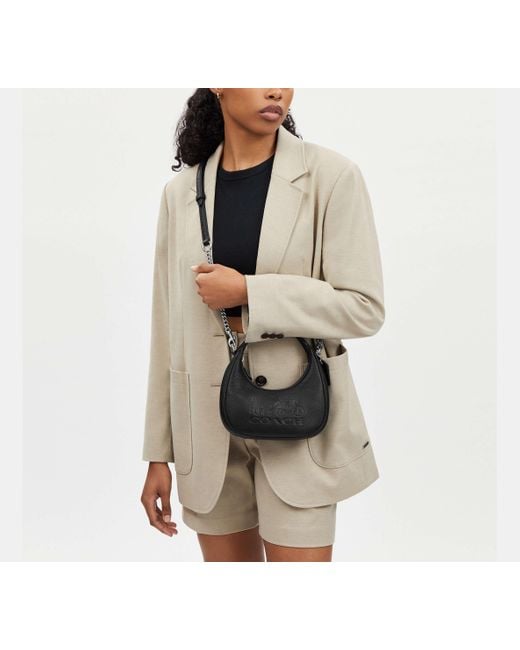 COACH Carmen Mini Crossbody Bag in Black Lyst UK