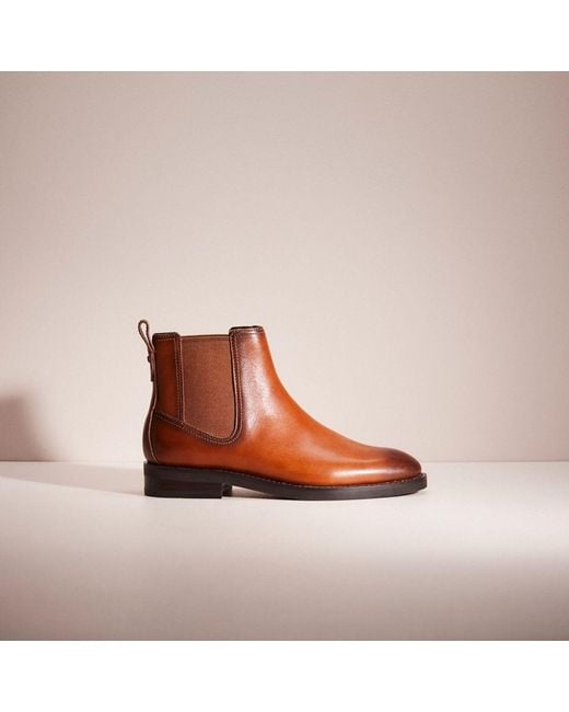 COACH Restored Chelsea Boot in Brown for Men Lyst