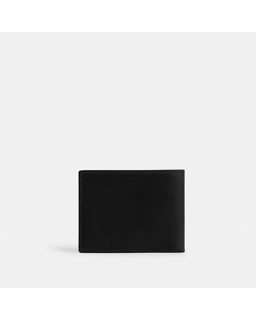 COACH Black Coin Wallet for men
