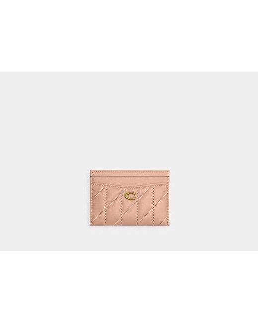 COACH Black Essential Card Case