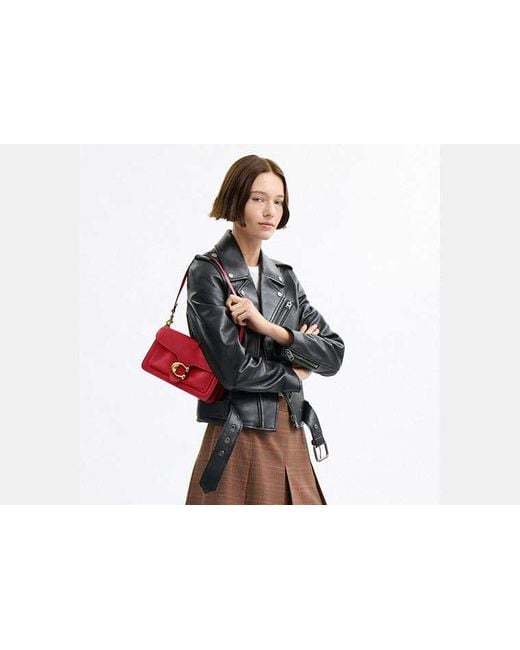 COACH Red Tabby Shoulder Bag 26