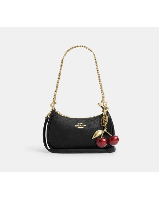 Mini Borsa A Tracolla Teri di COACH in Black